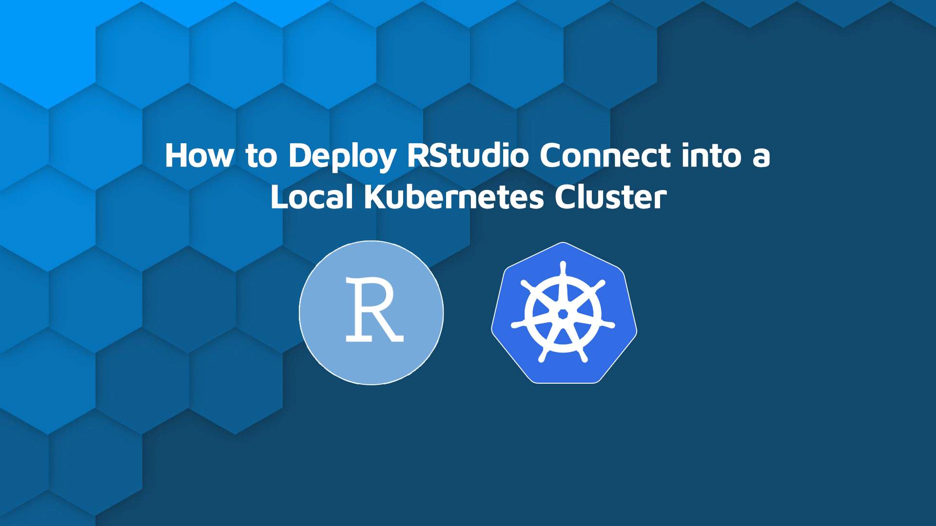 RStudio Connect Kubernetes Article Thumbnail