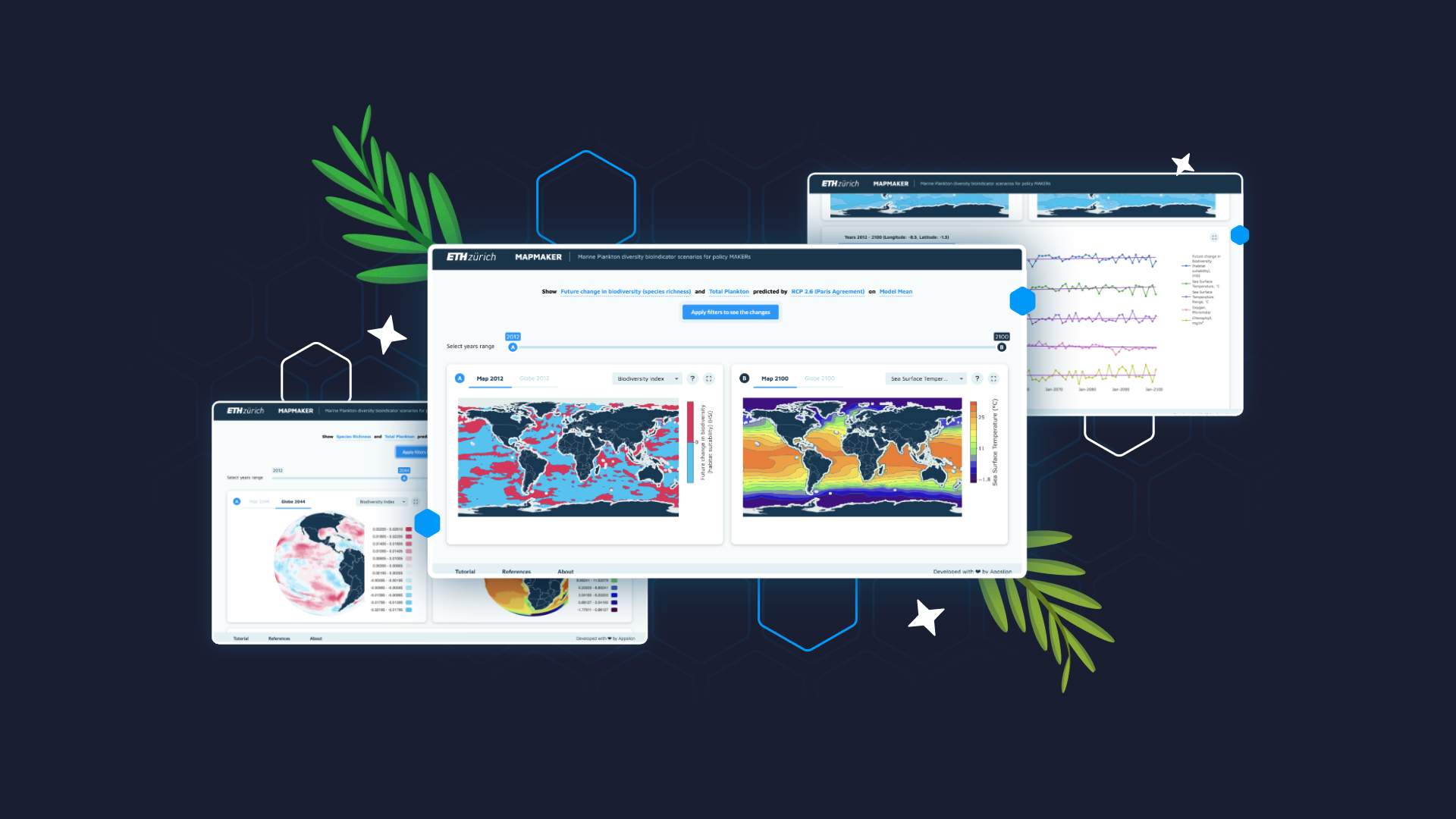 ETHZ Shiny dashboard for climate change and plankton diversity